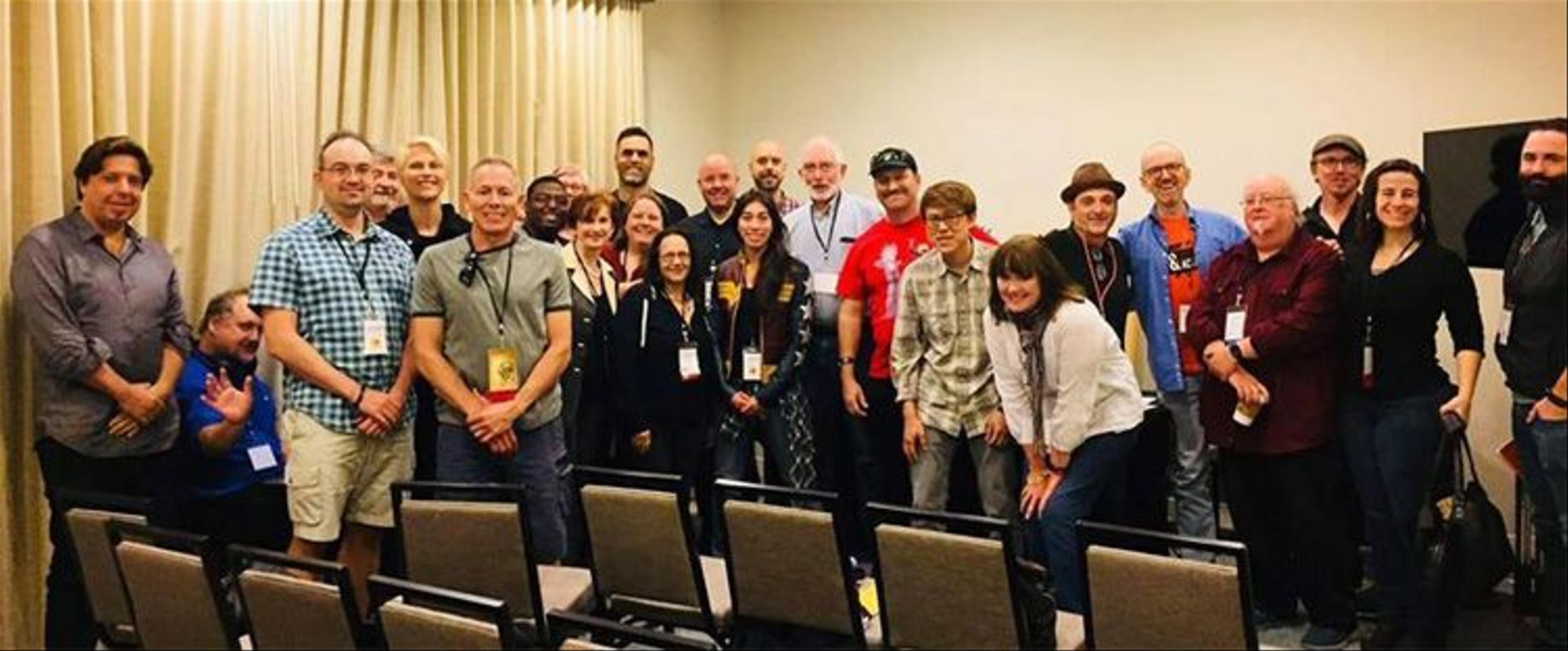 AEF Members at Annual Meeting at Animation Guild